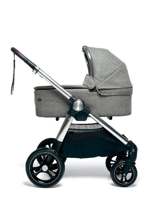 Ocarro Woven Grey Pushchair with Woven Grey Carrycot image number 8